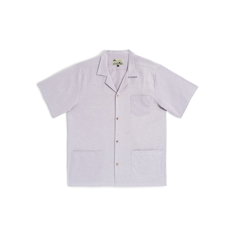 Lavender Linen Traveler Shirt