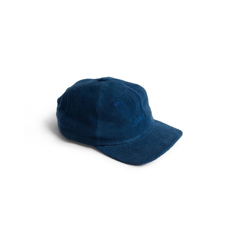 Navy Terry 6 Panel Cap