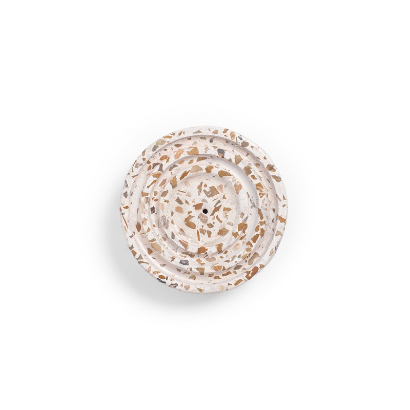 Nougat Terrazzo Incense Holder