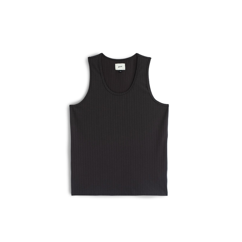 Smoke Wide Rib Tank Top