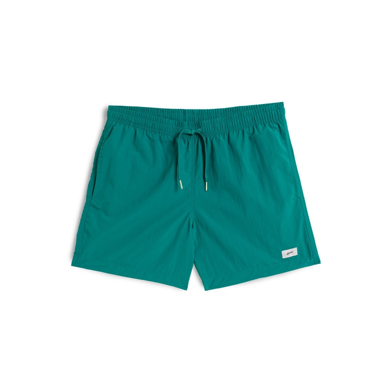 Solid Marine Swim Trunk