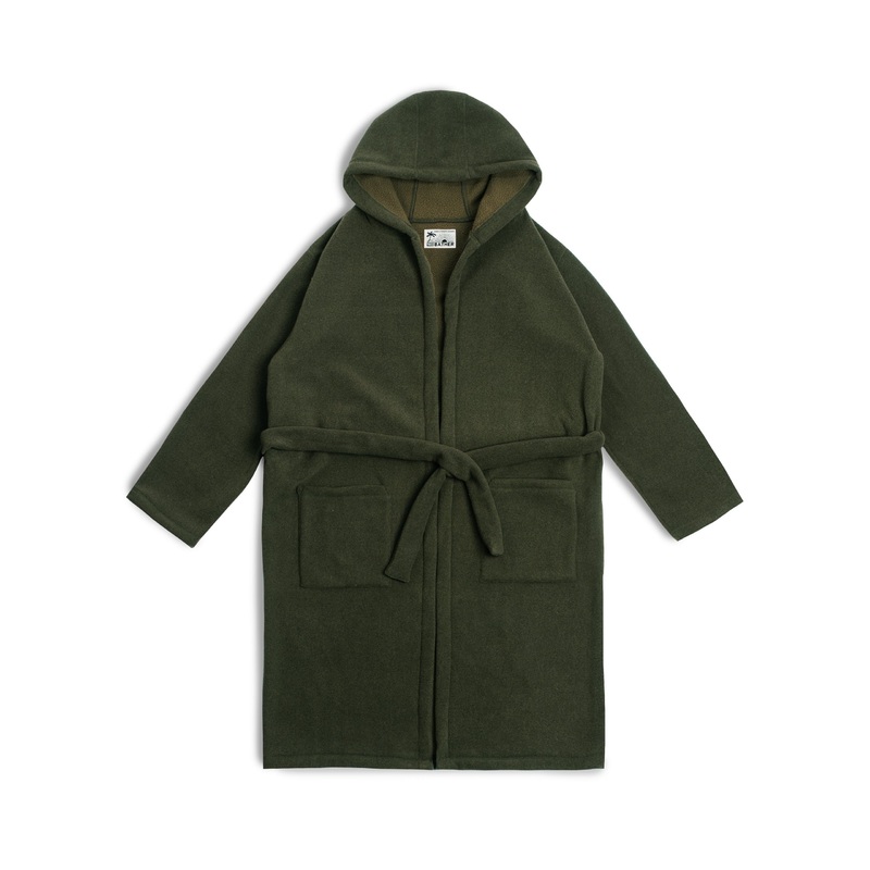 Spruce Fleece Robe