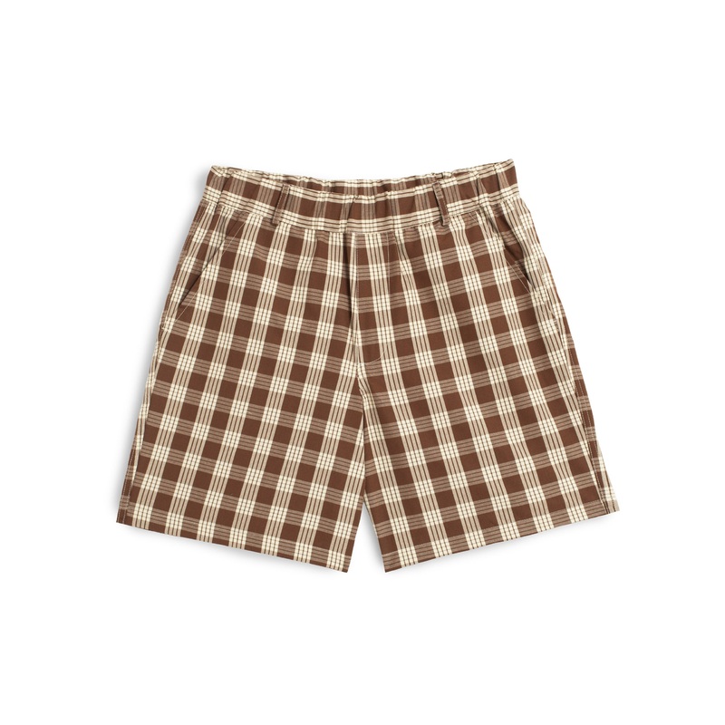 Walnut Palaka Leisure Short