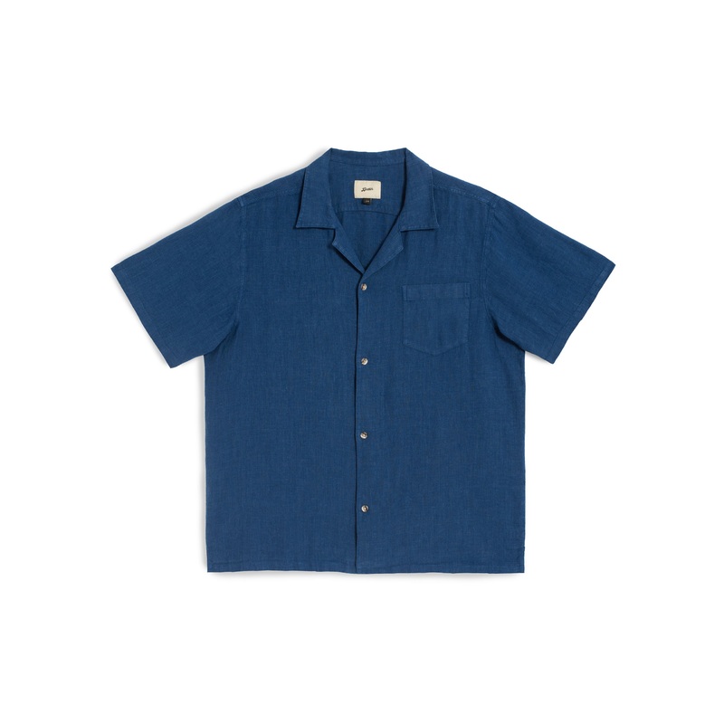 Brine Linen Camp Shirt