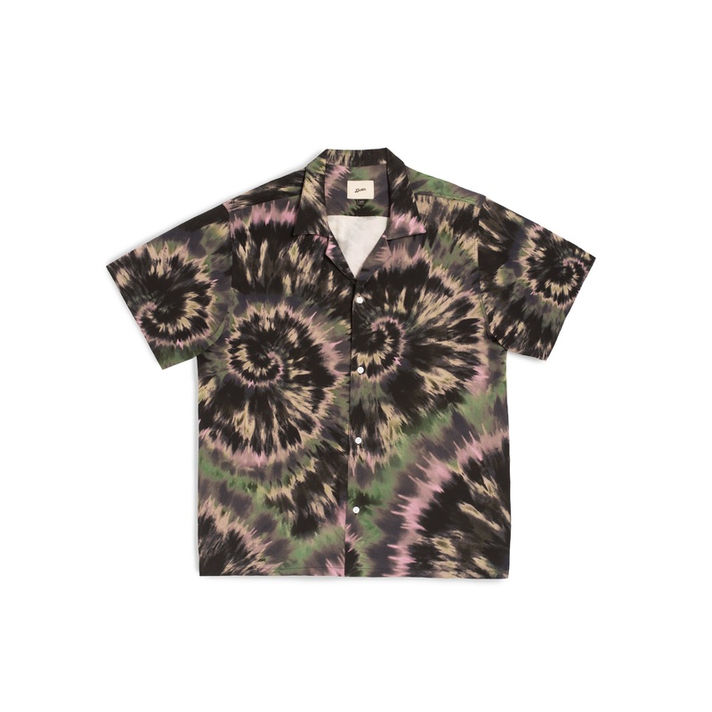 Fig Swirl Camp Shirt