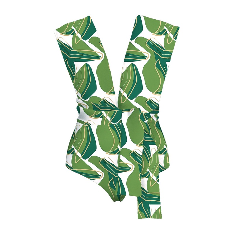 Infinity Swimsuit - Nari Vert