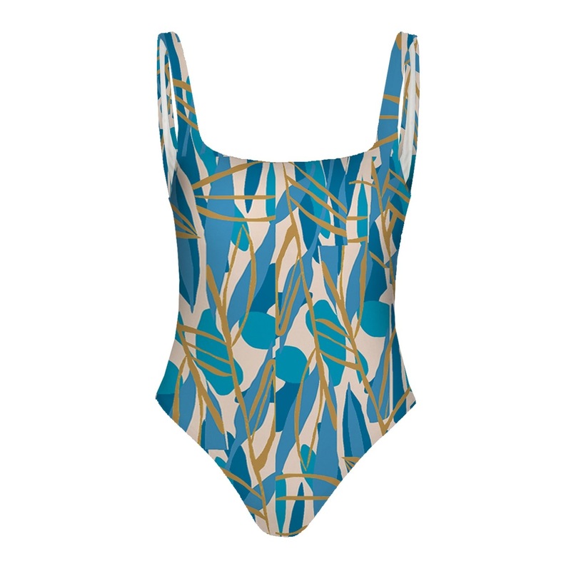 Leila Swimsuit - Blossom Teal