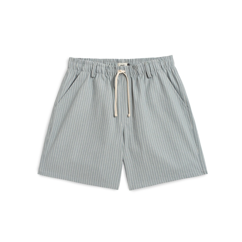 Mist Stripe Denim Leisure Short