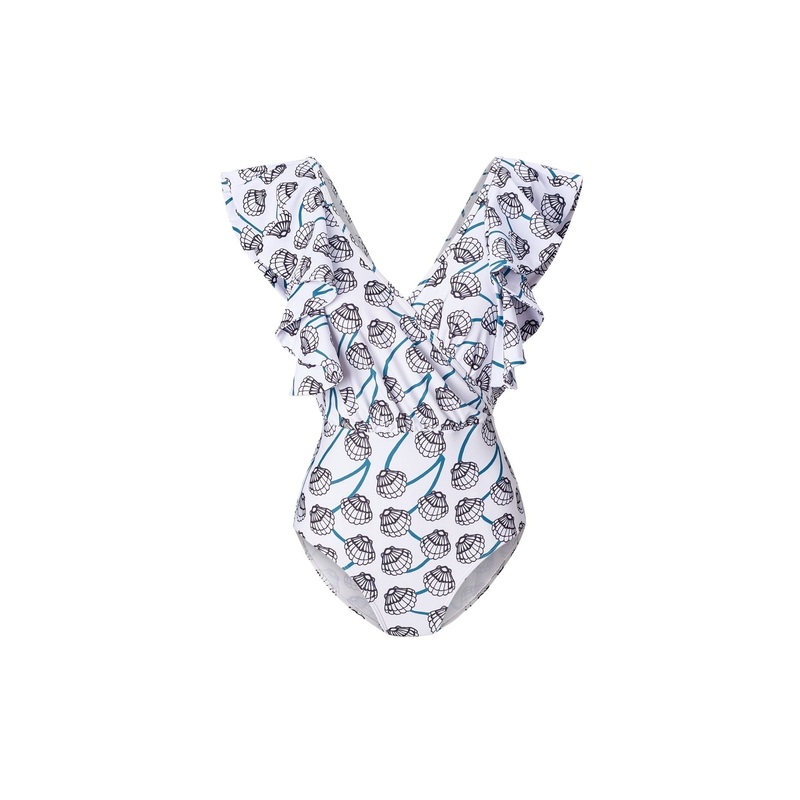 Nabu Swimsuit - Shell White