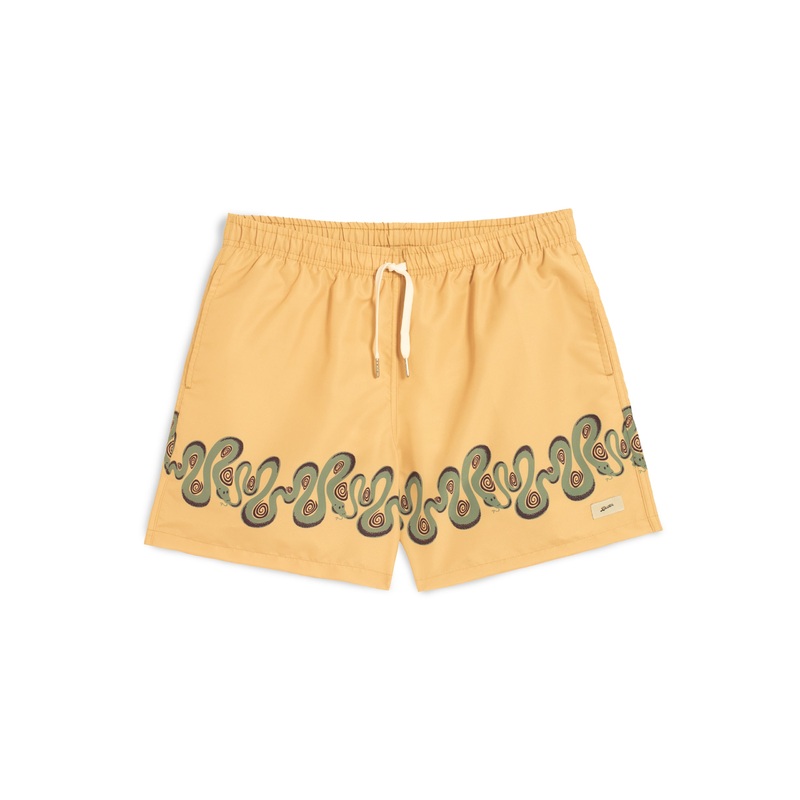 Oat Dizzy Boa Swim Trunk