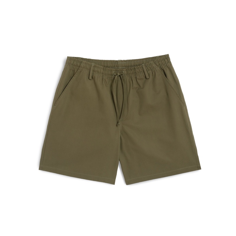 Olive Herringbone Leisure Short