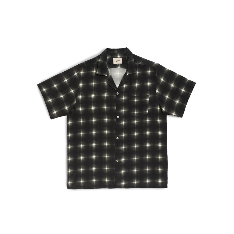 Onyx Digi Plaid Camp Shirt