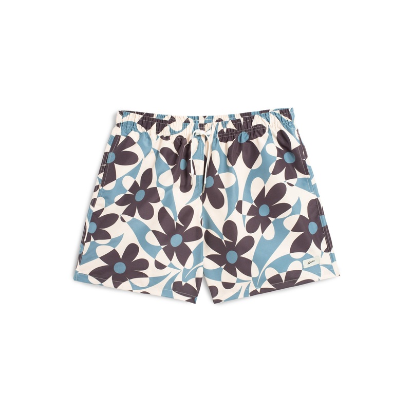 Pastel Daisy Trip Swim Trunk