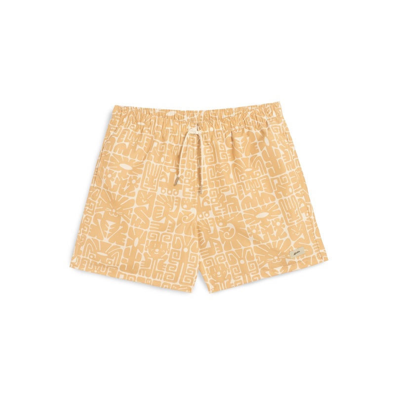 Sand Wild Glyph Swim Trunk