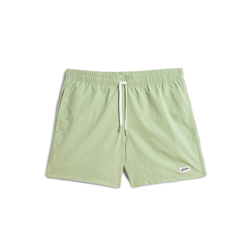 Solid Moss Swim Trunk