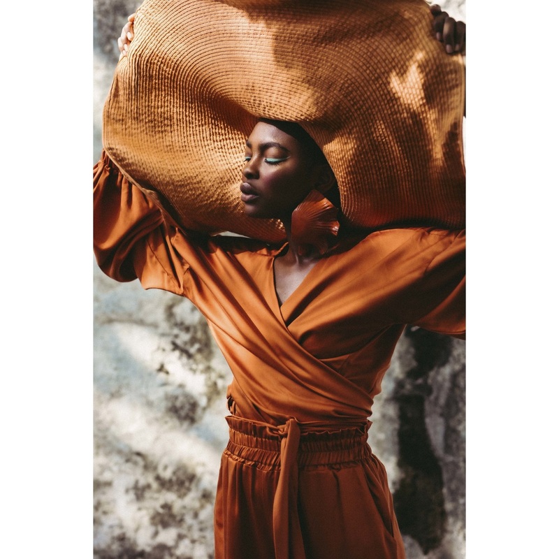 Sustainable Aida Top - Solid Rust