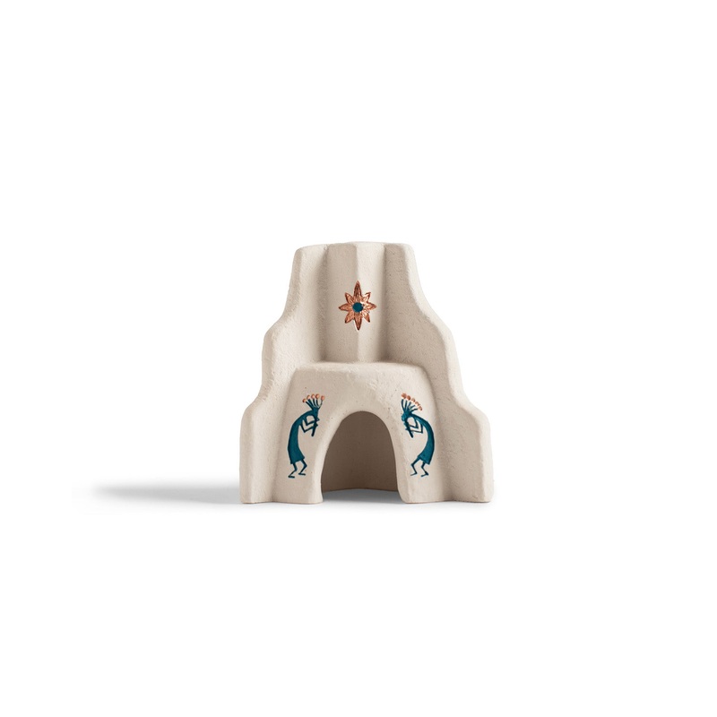 Turquoise Southwest Fireplace Burner