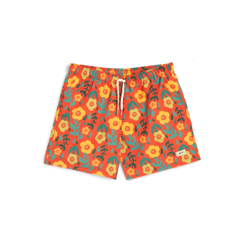 Vermilion Meadow Swim Trunk