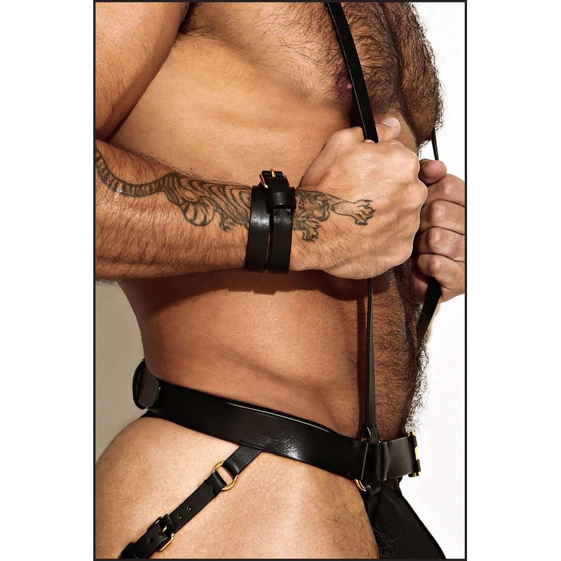 Leather Suspender Harness