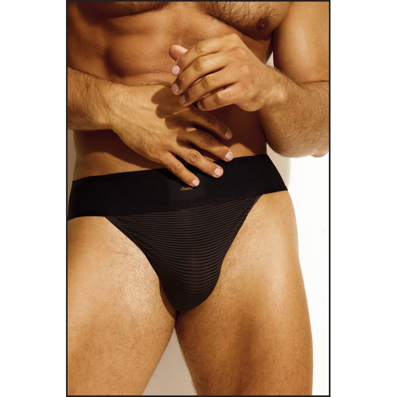 Pro Sport Brief - NOIR STRIPE