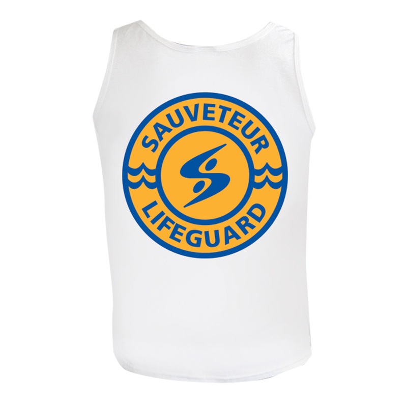 Bilingual Tank Top - White
