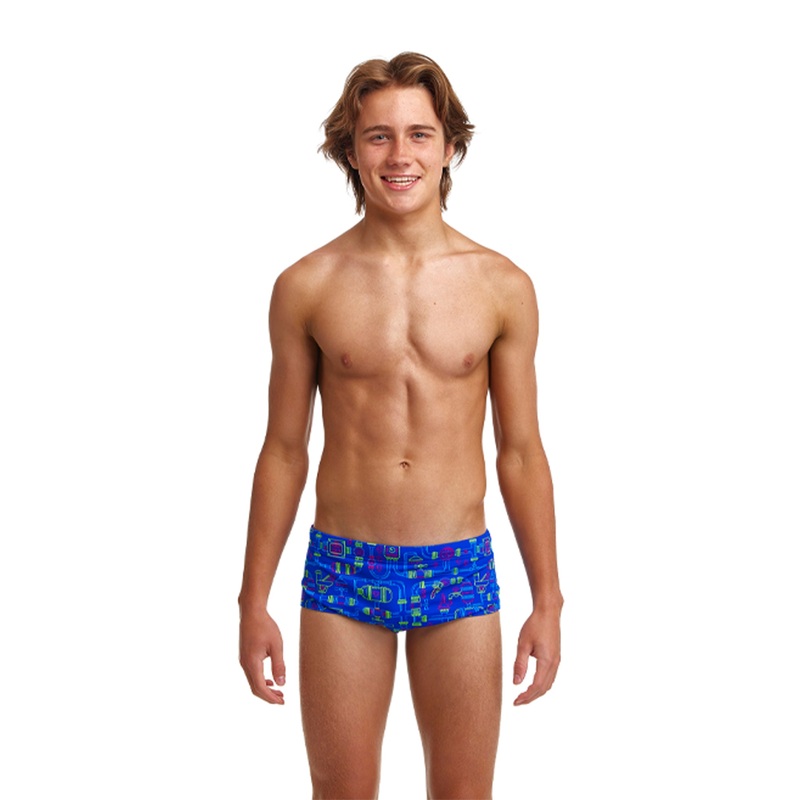 Boy's Sidewinder Trunk Swimsuit - Blacked up