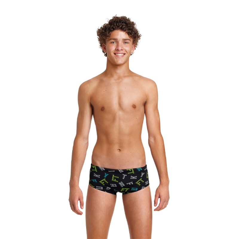 Boy's Sidewinder Trunk Swimsuit - FTed