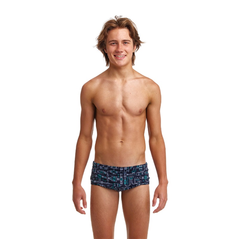 Boy's Sidewinder Trunk Swimsuit - Pooped