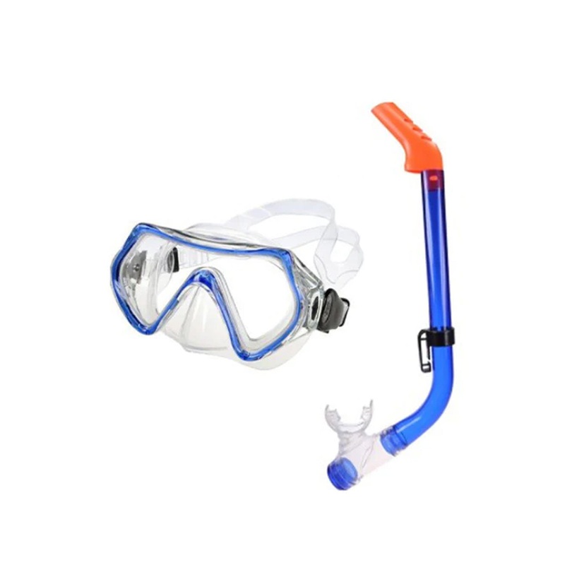 Junior Mask and Snorkel Set - Blue