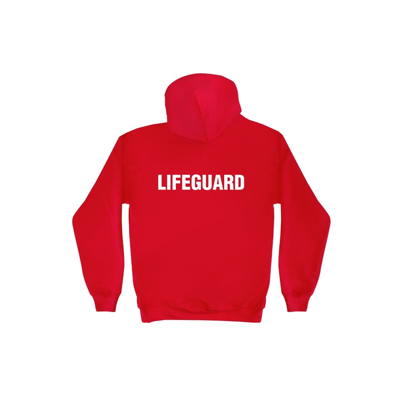 'Lifeguard'' Hoodie - Red