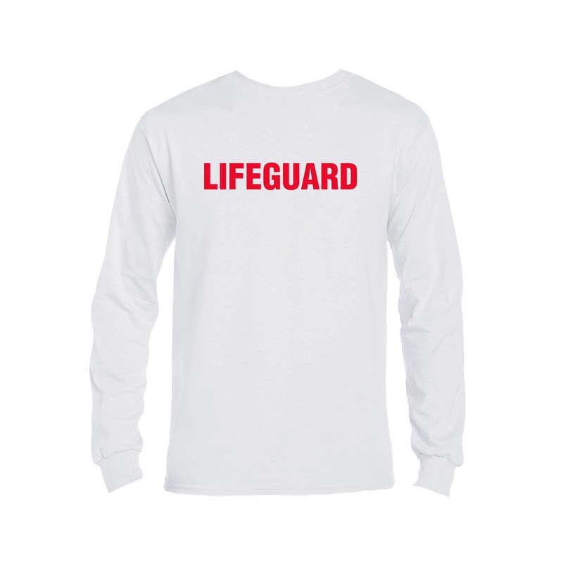 "Lifeguard" Long Sleeve T-Shirt - White
