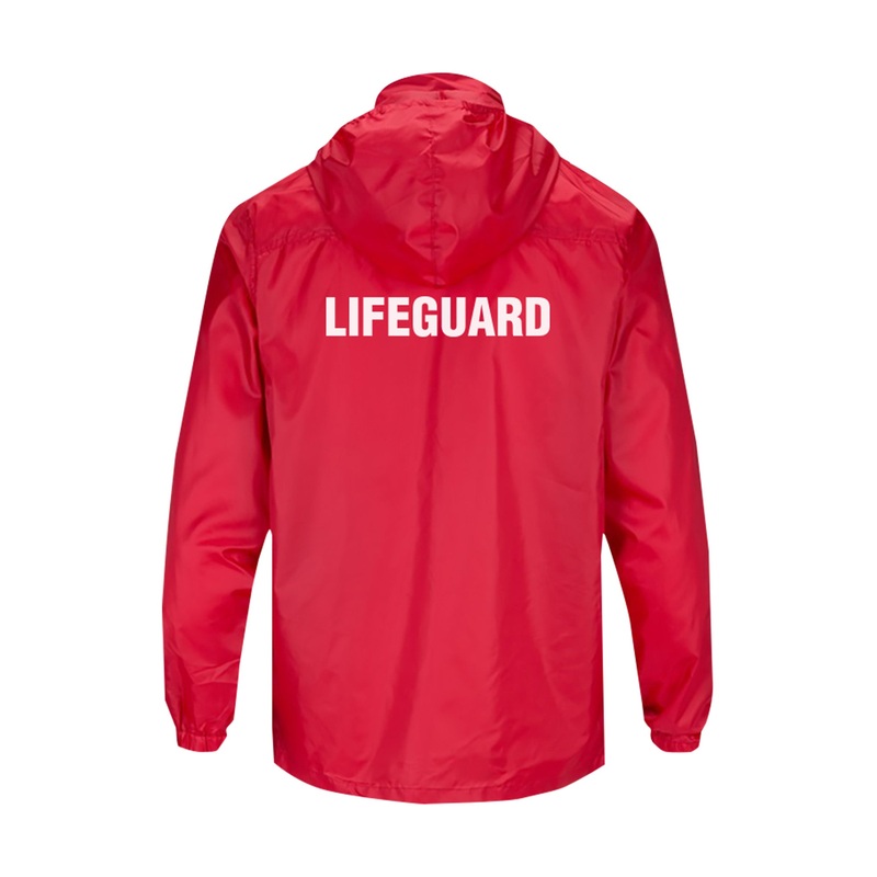 Lifeguard Windbreaker - Red