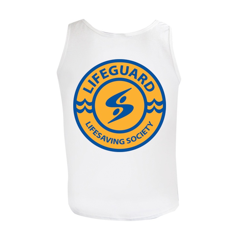 Lifesaving Society Tank Top - White