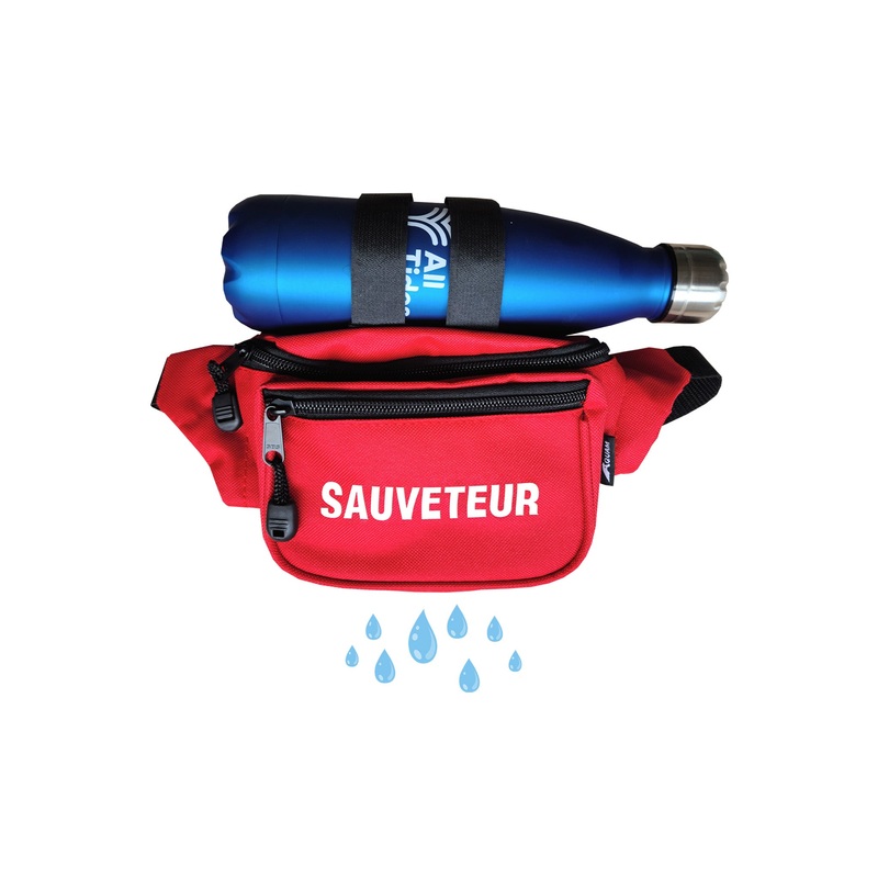 Red Deluxe Waist Pack "Sauveteur"