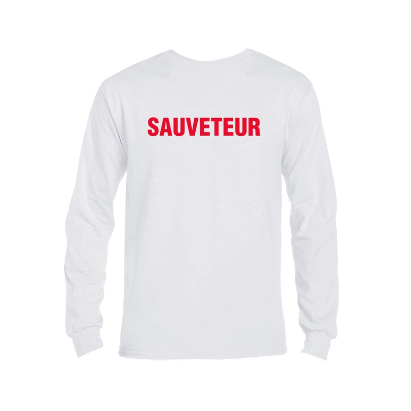 Sauveteur Long Sleeve T-Shirt - White