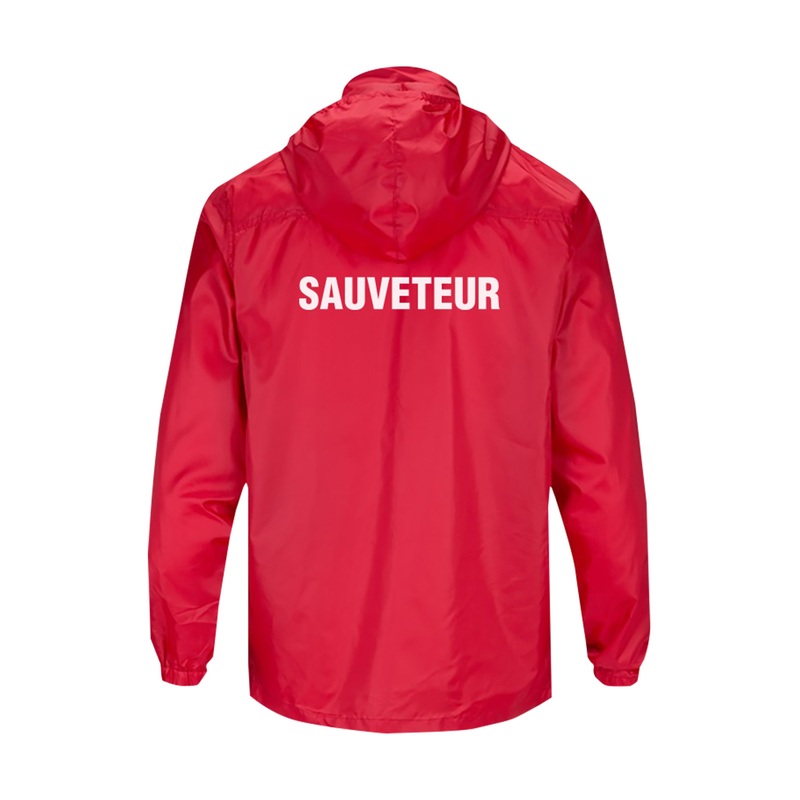 'Sauveteur'' Windbreaker - Red