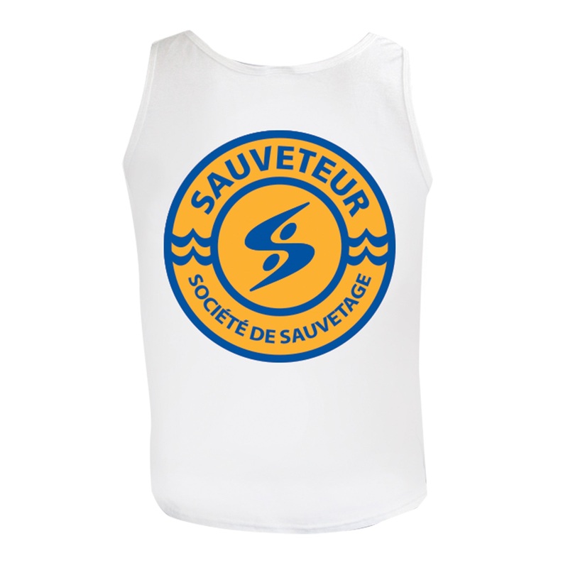 Socit De Sauvetage Tank Top - White