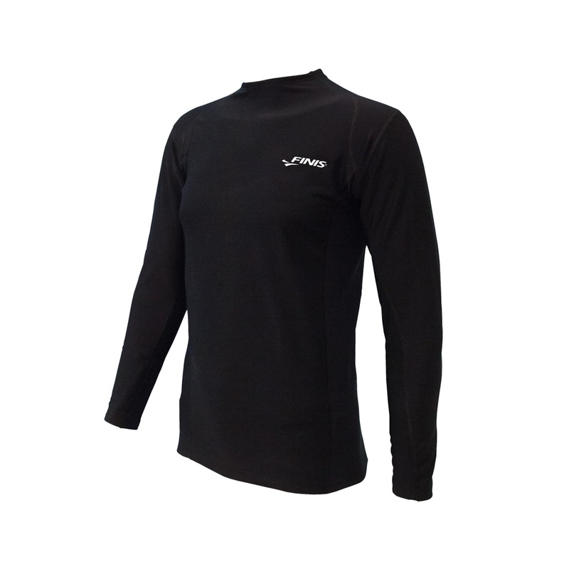 Unisex Thermal Swim Shirt - Black