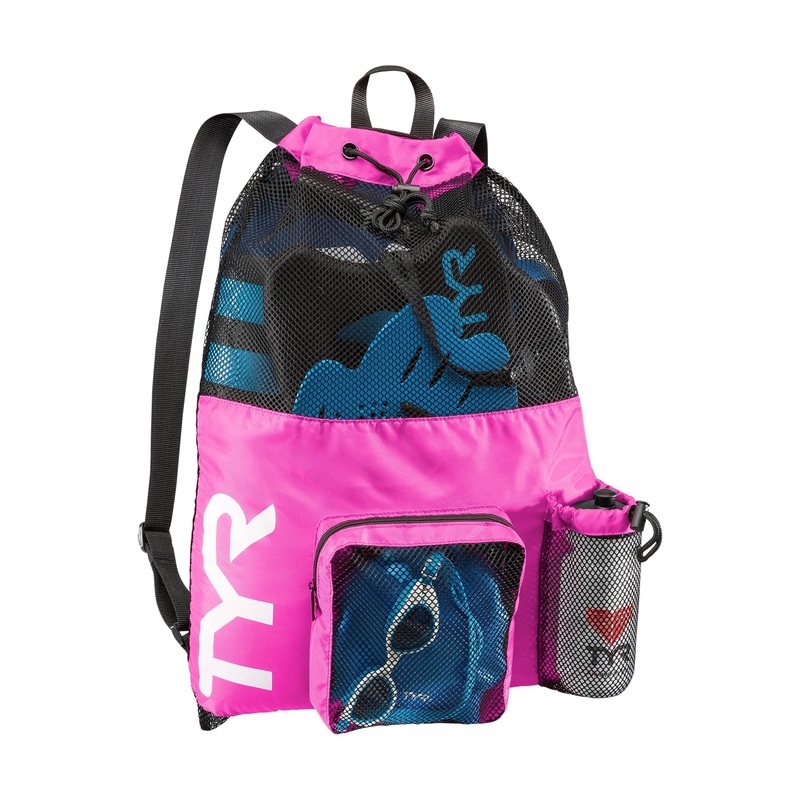 Big Mesh Mummy 40L Backpack - Pink