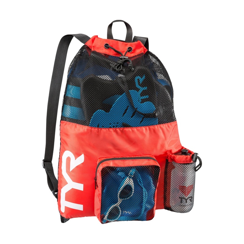 Big Mesh Mummy 40L Backpack - Red