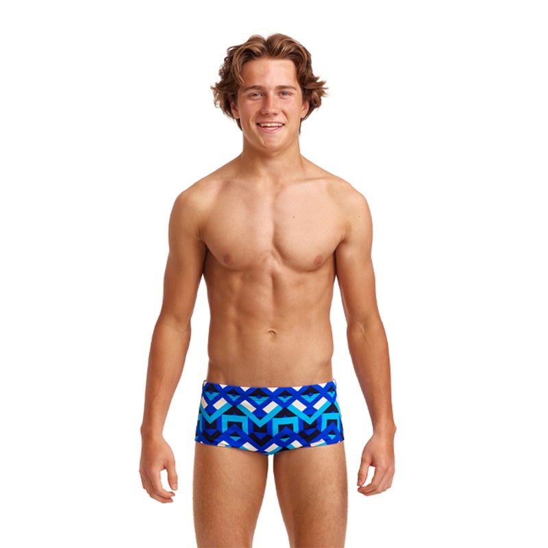 Boy's Sidewinder Trunk Swimsuit - Gee A Geo