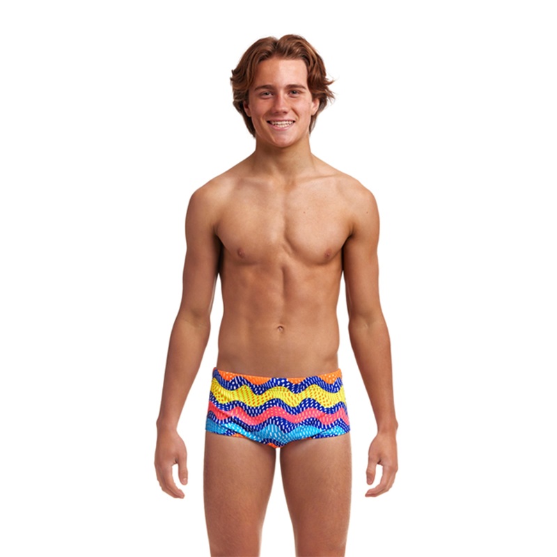 Boy's Sidewinder Trunk Swimsuit - Rocky Wave