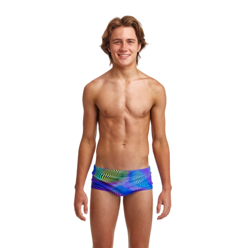 Boy's Sidewinder Trunk Swimsuit - Screen time