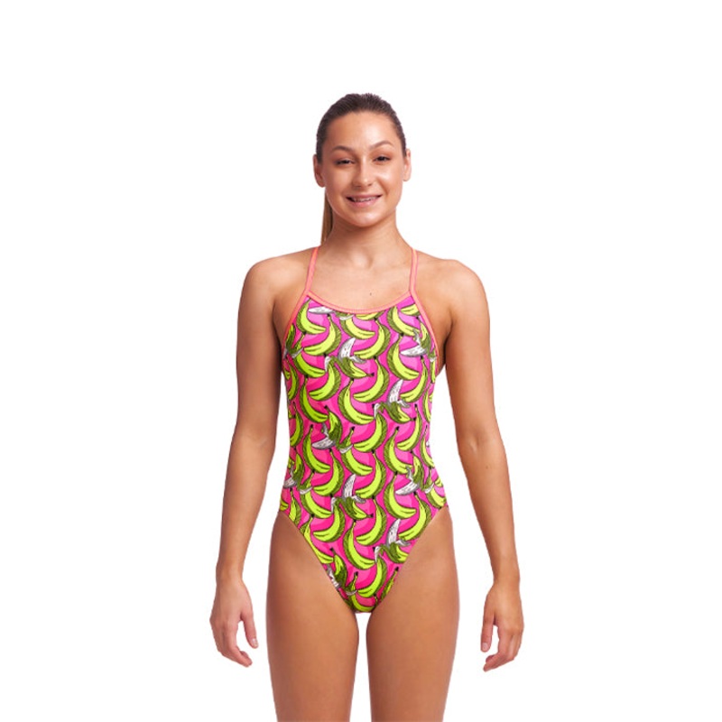 Girl's swimsuit - Single Strap Bananas