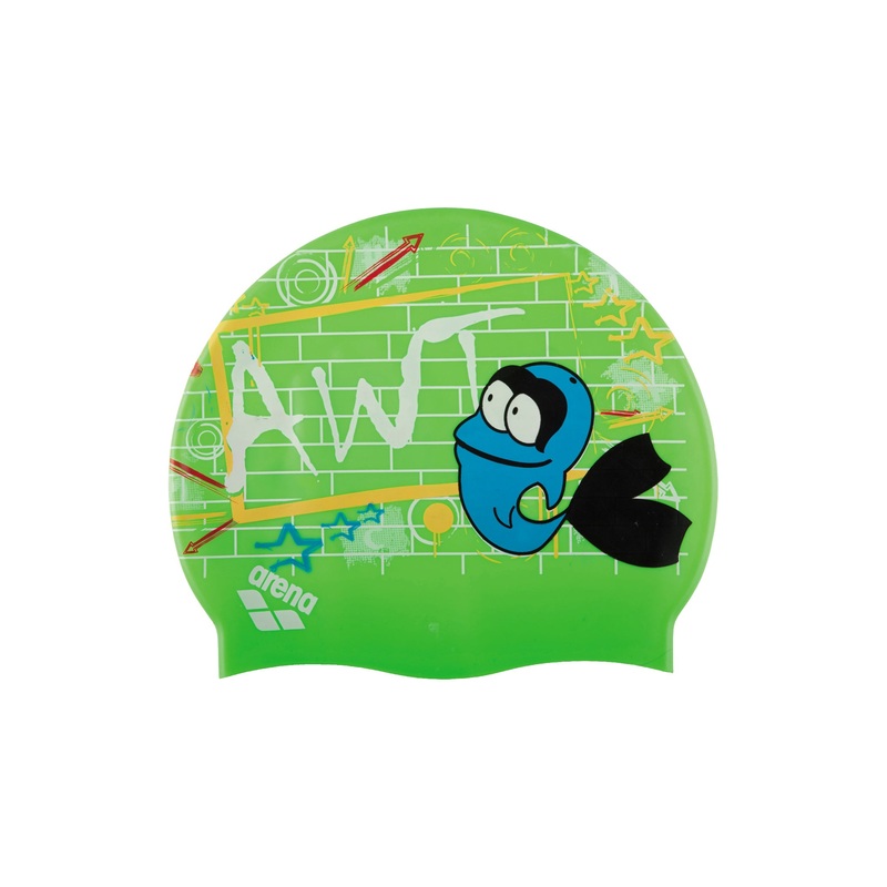 Junior AWT Multi Swim Cap - Green