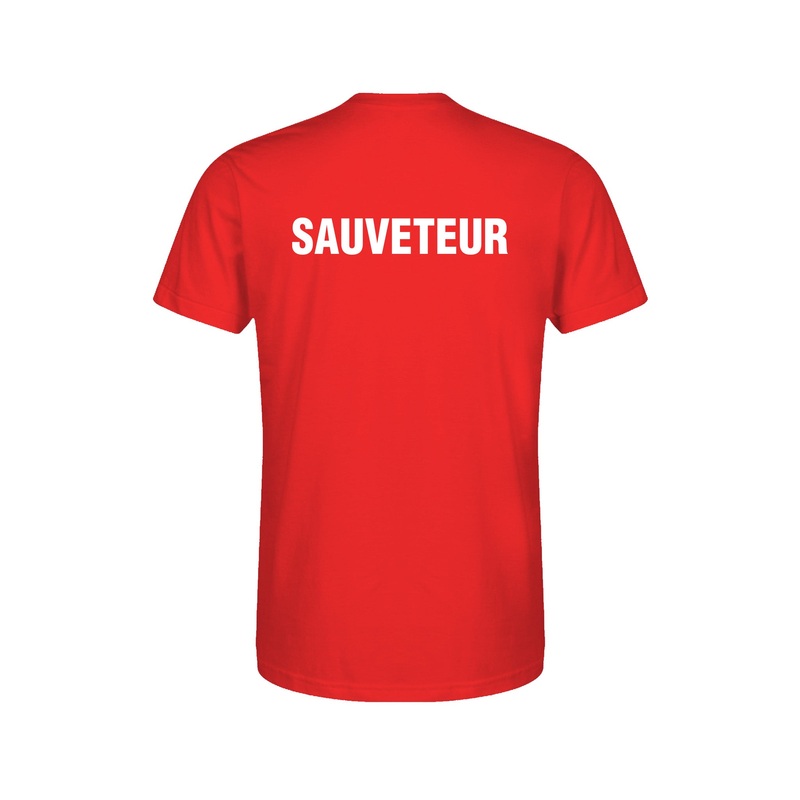 'Sauveteur'' T-Shirt - Red