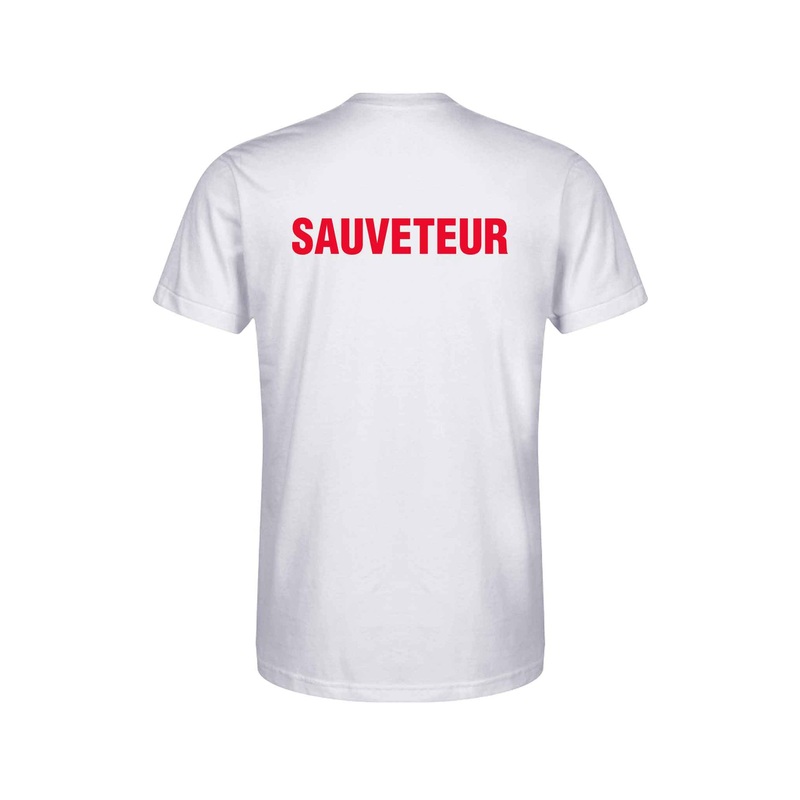 "Sauveteur" White T-Shirt