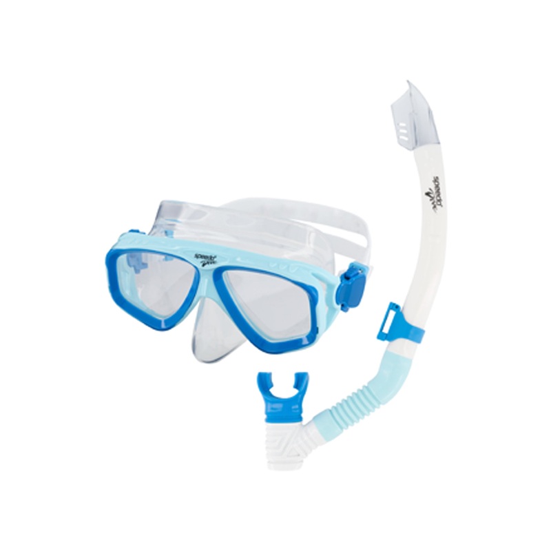 Adult Adventure Mask and Snorkel Set - Blue