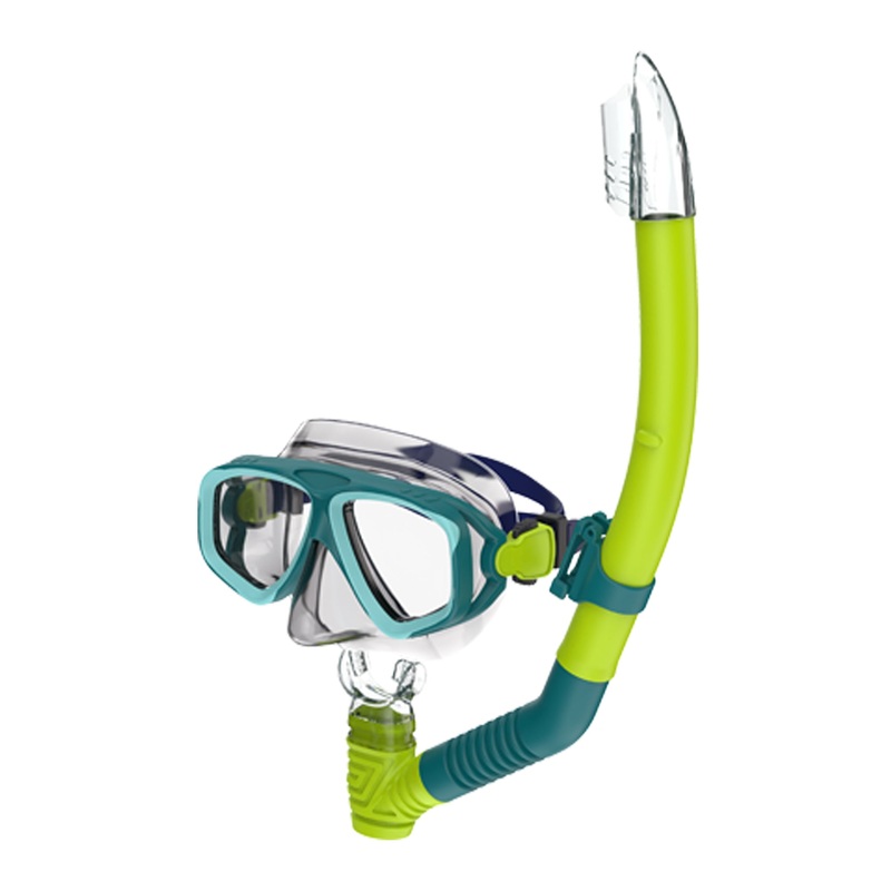 Adult Adventure Mask and Snorkel Set - Green