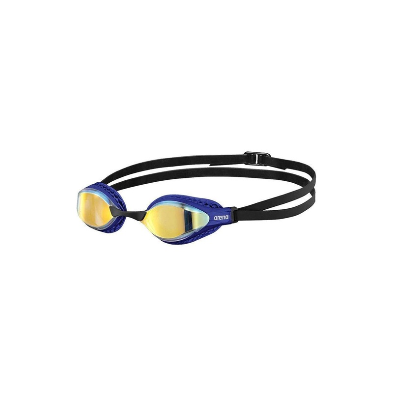 Air-Speed Mirror Swim Goggles - Yellow/Blue